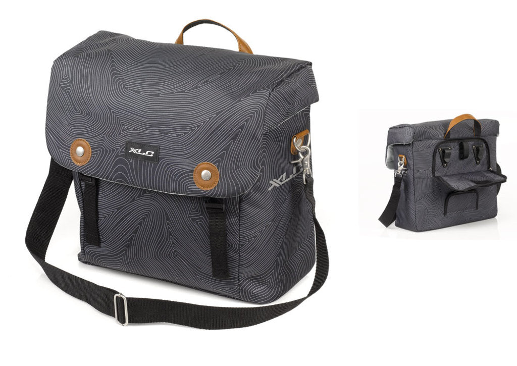 Enkele Fietstas XLC Lux BA-S87-Anthracite Fingerprint Enkele Fietstas XLC Lux BA-S87-Anthracite Fingerprint